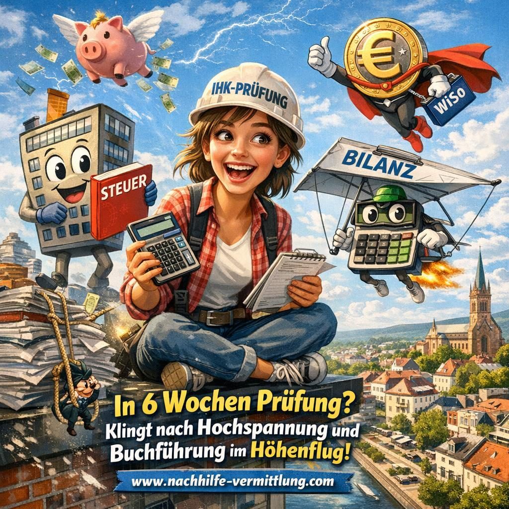 Nachhilfe Immobilienwirtschaft, Rechnungswesen, Steuerung und Kontrolle, RW, WiSo St.ingbert